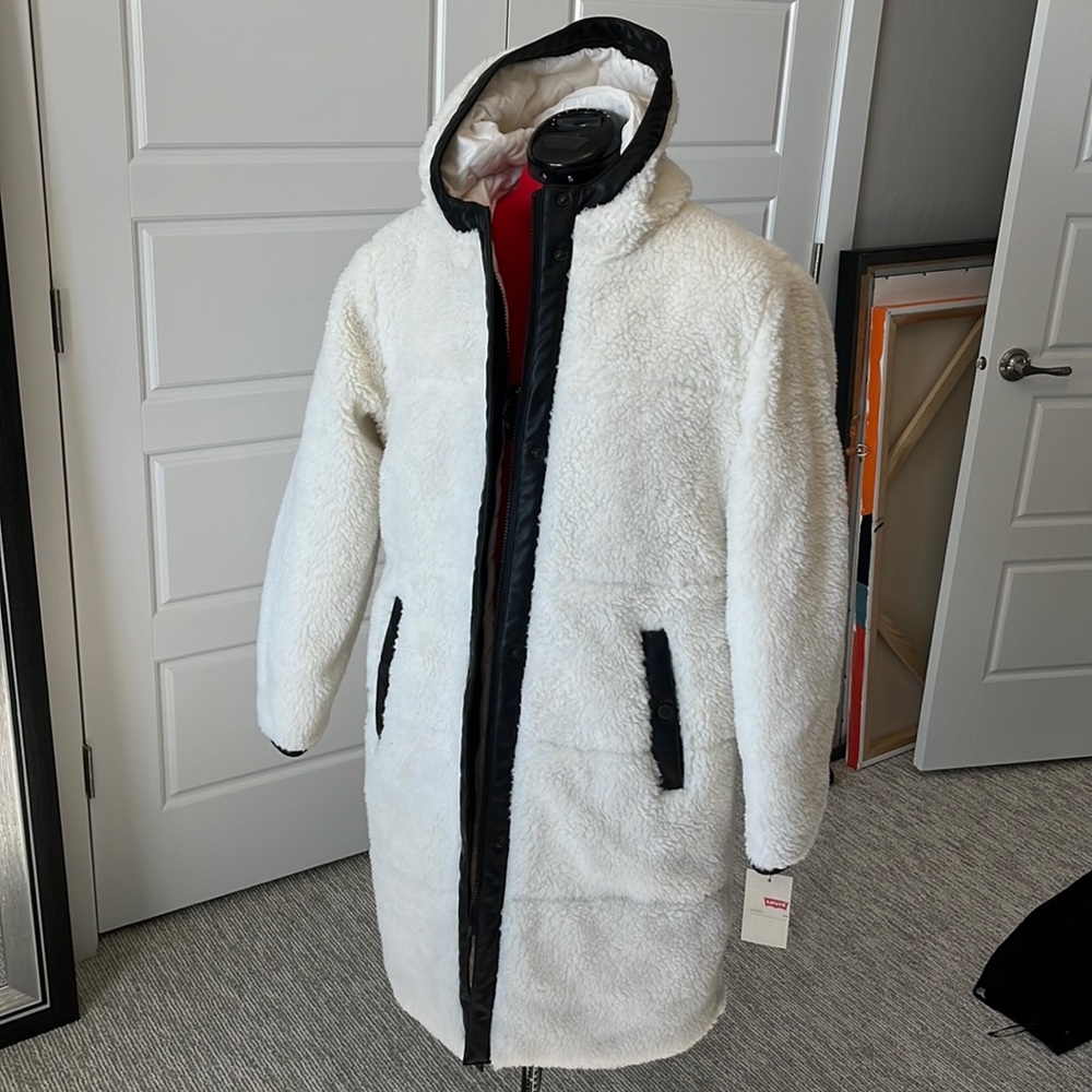 Women’s Levi’s Sherpa long coat